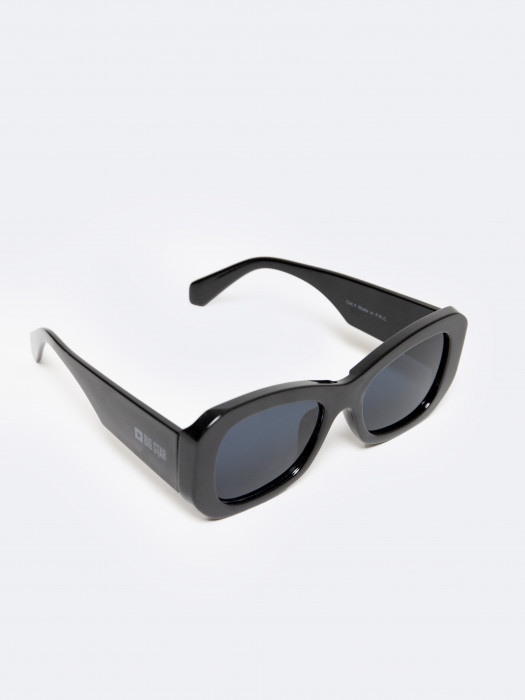 Čierne slnečné okuliare obdĺžníkové MITRA 906